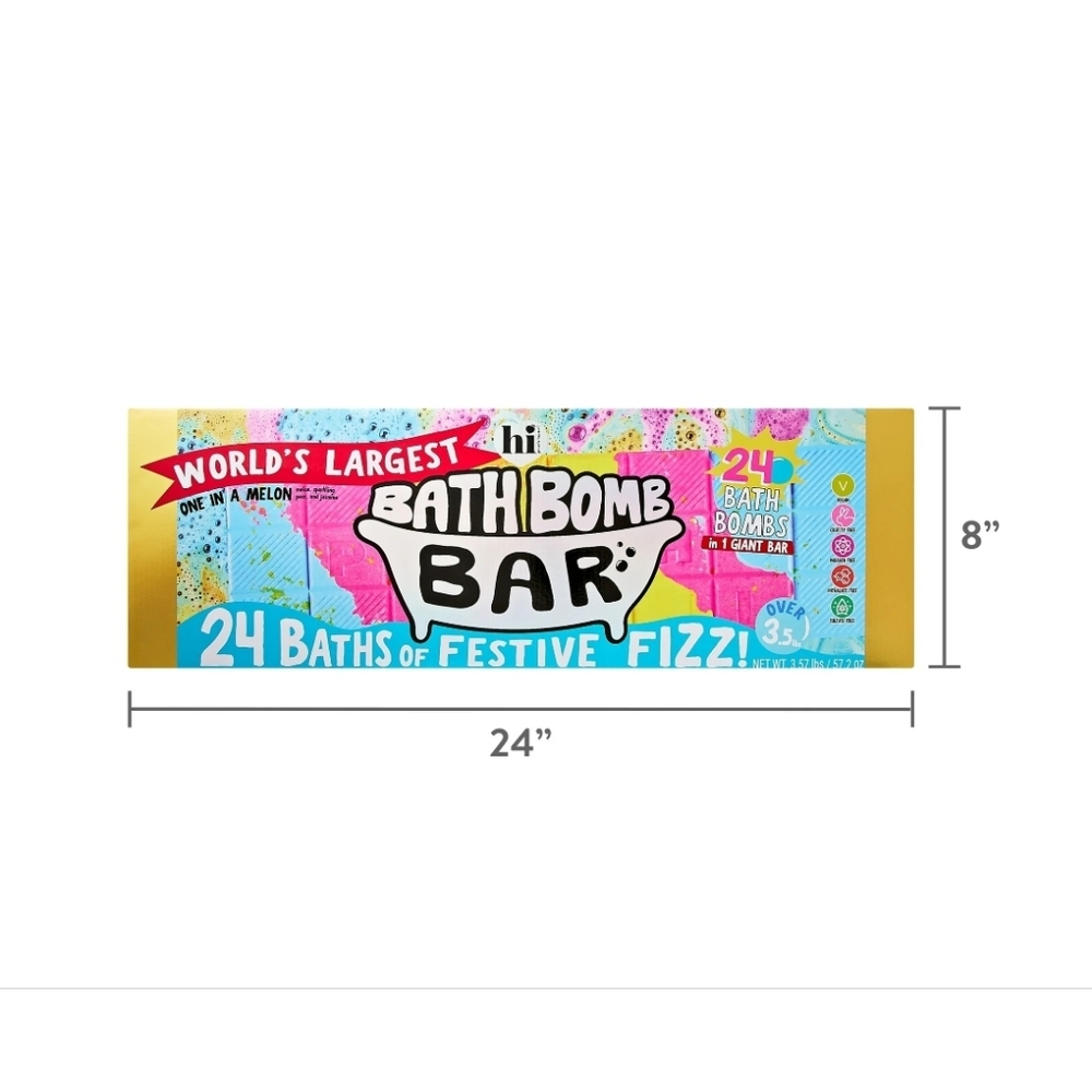 Giant 3.5 Lb Bath Bomb Bar